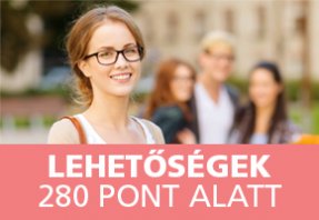 lehetosegek 280 pont alatt